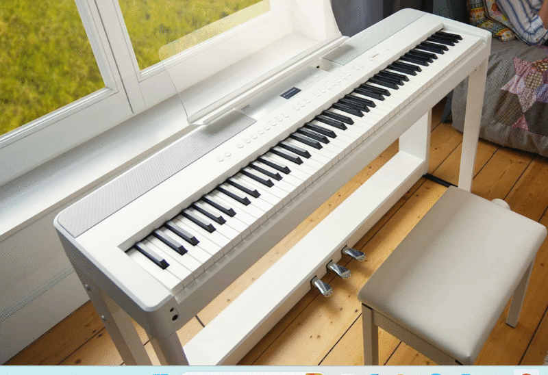 Kawai ES520 digital piano portabel dengan 88 tuts responsif dan kualitas suara premium - Allegro piano