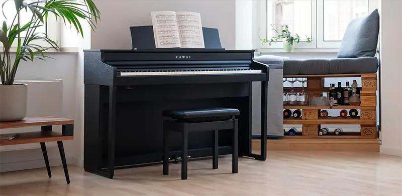 Kawai CA401 digital piano 88 tuts dengan keyboard Grand Feel Compact - Allegro piano