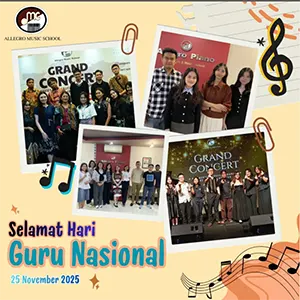 video profil Allegro Music School oleh para guru dan staf