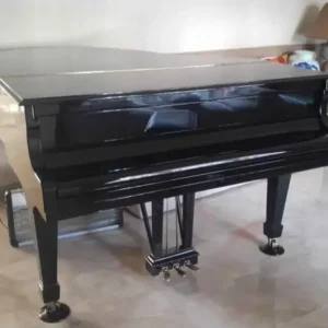 Piano baby grand Steinway & Sons Model S 1992 warna hitam glossy dengan desain compact elegan | Allegro Piano